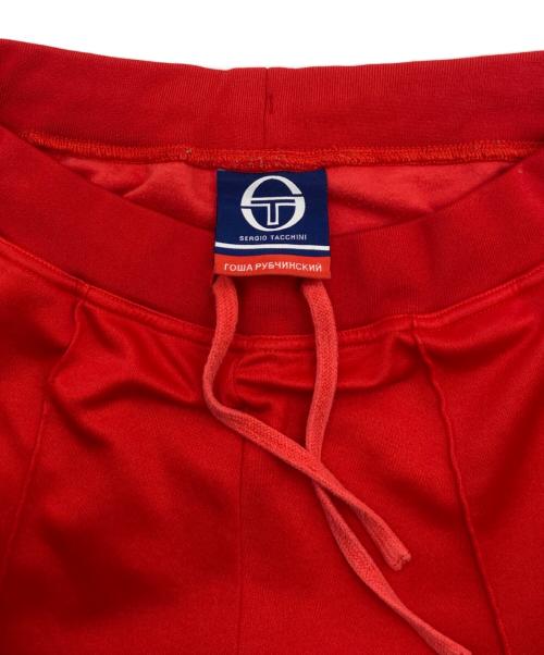 Gosha Rubchinskiy（ゴーシャラブチンスキー）Gosha Rubchinskiy (ゴーシャラブチンスキー) Sergio Tacchini (セルジオタッキーニ) コラボ トラックパンツ ブラック サイズ:Lの古着・服飾アイテム