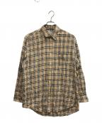Burberry'sバーバリー）の古着「ノヴァチェックシャツ」｜ベージュ