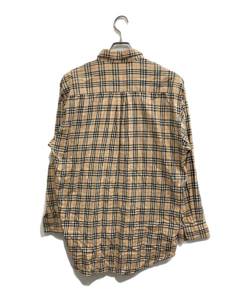 Burberry's（バーバリー）Burberry's (バーバリー) ノヴァチェックシャツ ベージュ サイズ:Lの古着・服飾アイテム