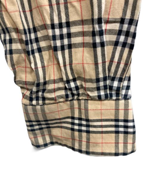 Burberry's（バーバリー）Burberry's (バーバリー) ノヴァチェックシャツ ベージュ サイズ:Lの古着・服飾アイテム