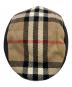 BURBERRY LONDON (バーバリーロンドン) ハンチング ブラウン×ブラック サイズ:L 未使用品：8000円