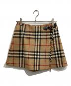 BURBERRY LONDONバーバリーロンドン）の古着「ノヴァチェックキュロット」｜ベージュ