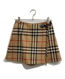BURBERRY LONDON（バーバリーロンドン）の古着「ノヴァチェックキュロット」｜ベージュ