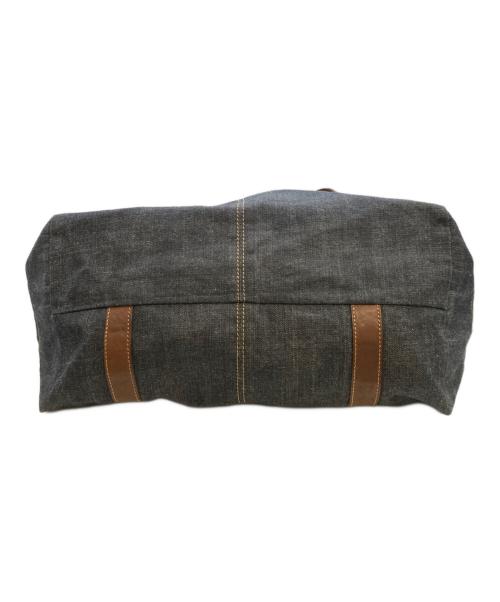 BURBERRY BLUE LABEL（バーバリー ブルー レーベル）BURBERRY BLUE LABEL (バーバリー ブルー レーベル) デニムレザートートバッグ インディゴの古着・服飾アイテム