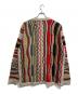 Coogi (クージー) 3Dニット レッド×グレー×ベージュ サイズ:XL：18000円