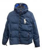POLO RALPH LAURENポロ・ラルフローレン）の古着「TYROL DOWN JACKET/ ビッグポニー ダウンジャケット」｜ネイビー