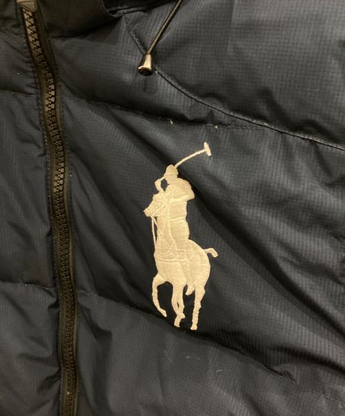 POLO RALPH LAUREN（ポロ・ラルフローレン）POLO RALPH LAUREN (ポロ・ラルフローレン) TYROL DOWN JACKET/ ビッグポニー ダウンジャケット ネイビー サイズ:Sの古着・服飾アイテム