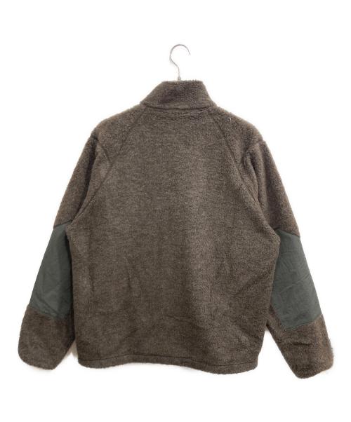 GOLDWIN（ゴールドウイン）GOLDWIN (ゴールドウイン) WOOL BOA FULL ZIP JACKET (ウールボアフルジップジャケット) ブラウン サイズ:3の古着・服飾アイテム