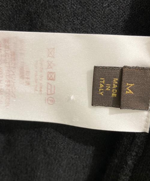 LOUIS VUITTON（ルイ ヴィトン）LOUIS VUITTON (ルイ ヴィトン) カシミヤカーディガン ブラック サイズ:Ｍの古着・服飾アイテム