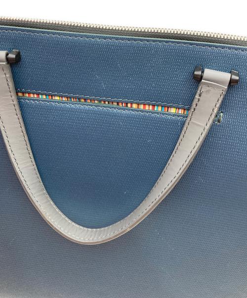 PAUL SMITH（ポールスミス）Paul Smith (ポールスミス) 2WAYバッグ ブルーの古着・服飾アイテム