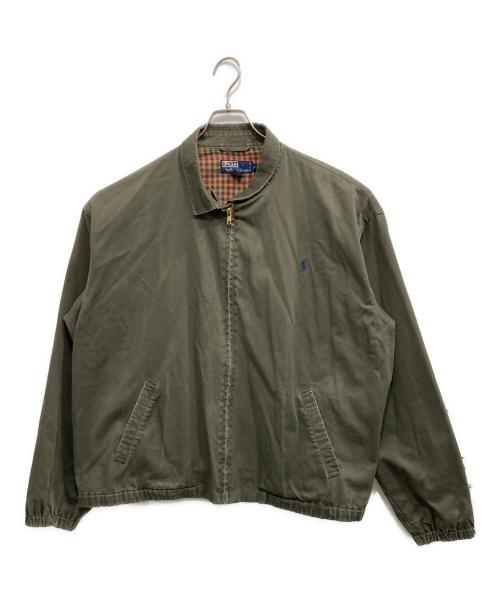 POLO RALPH LAUREN（ポロ・ラルフローレン）POLO RALPH LAUREN (ポロ・ラルフローレン) 裏地チェックスイングトップ グリーン サイズ:XLの古着・服飾アイテム