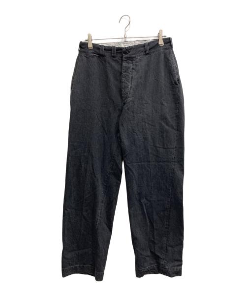 CIOTA（シオタ）CIOTA (シオタ) Denim Slacks ブラック サイズ:5の古着・服飾アイテム