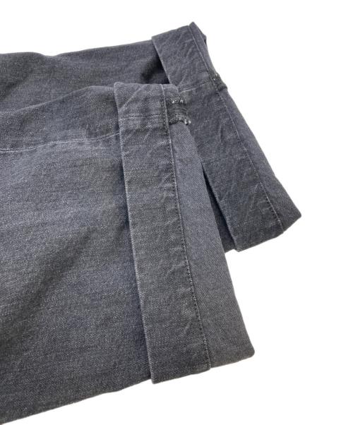 CIOTA（シオタ）CIOTA (シオタ) Denim Slacks ブラック サイズ:5の古着・服飾アイテム