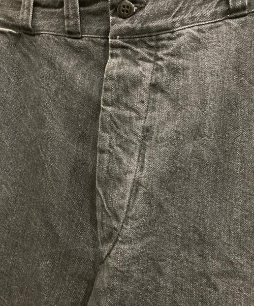 CIOTA（シオタ）CIOTA (シオタ) Denim Slacks ブラック サイズ:5の古着・服飾アイテム