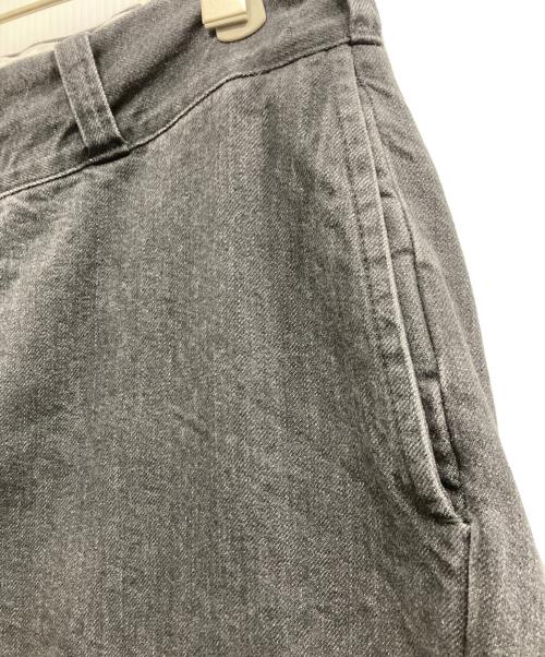 CIOTA（シオタ）CIOTA (シオタ) Denim Slacks ブラック サイズ:5の古着・服飾アイテム