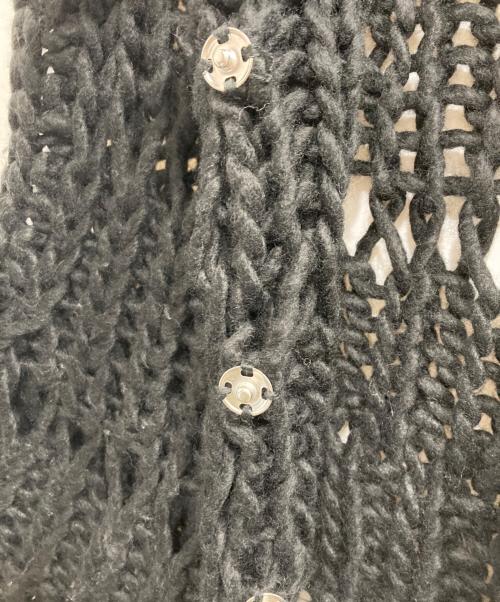 TODAYFUL（トゥデイフル）TODAYFUL (トゥデイフル) Chunky Hand Knitvest チャンキーハンドニットベスト ブラック サイズ:Fの古着・服飾アイテム