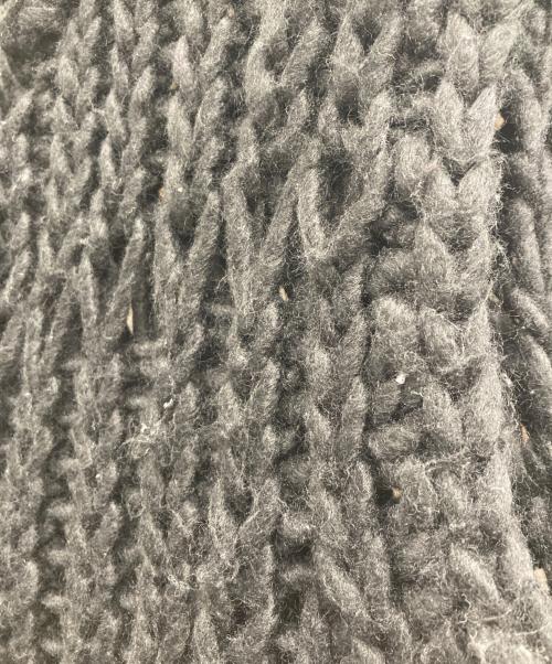 TODAYFUL（トゥデイフル）TODAYFUL (トゥデイフル) Chunky Hand Knitvest チャンキーハンドニットベスト ブラック サイズ:Fの古着・服飾アイテム
