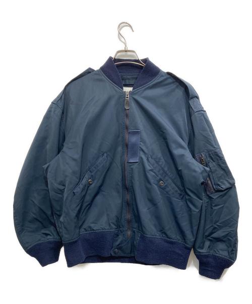 CIOTA（シオタ）CIOTA (シオタ) スビンコットンナイロンツイルL-2Aフライトジャケット ネイビー サイズ:FREEの古着・服飾アイテム