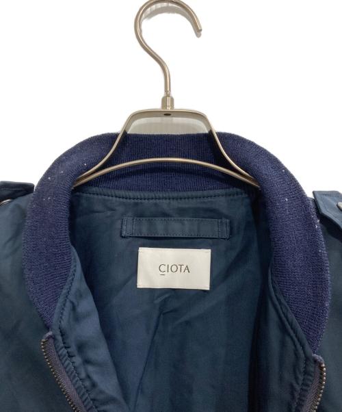 CIOTA（シオタ）CIOTA (シオタ) スビンコットンナイロンツイルL-2Aフライトジャケット ネイビー サイズ:FREEの古着・服飾アイテム