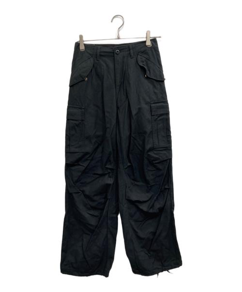 CIOTA（シオタ）CIOTA (シオタ) スビンナイロンバックサテン M65フィールドパンツ ブラック サイズ:2の古着・服飾アイテム