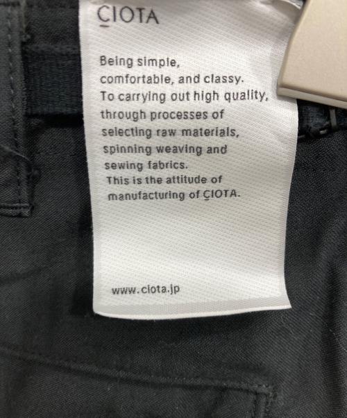CIOTA（シオタ）CIOTA (シオタ) スビンナイロンバックサテン M65フィールドパンツ ブラック サイズ:2の古着・服飾アイテム