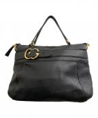 GUCCIグッチ）の古着「GG ライド トートバッグ」｜ブラック