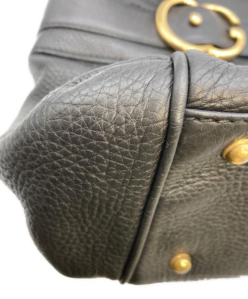 GUCCI（グッチ）GUCCI (グッチ) GG ライド トートバッグ ブラックの古着・服飾アイテム