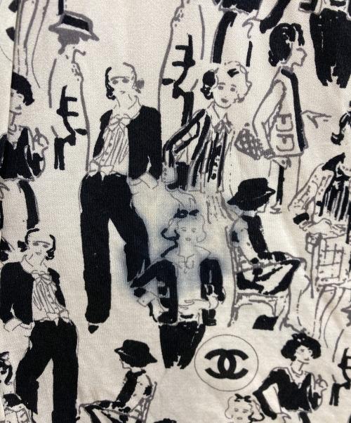 CHANEL（シャネル）CHANEL (シャネル) シルクスカート ホワイト サイズ:36の古着・服飾アイテム