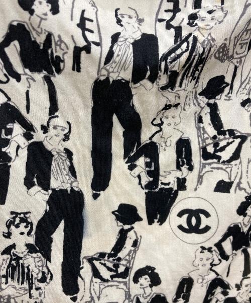 CHANEL（シャネル）CHANEL (シャネル) シルクスカート ホワイト サイズ:36の古着・服飾アイテム