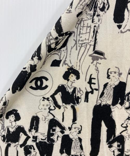 CHANEL（シャネル）CHANEL (シャネル) シルクスカート ホワイト サイズ:36の古着・服飾アイテム