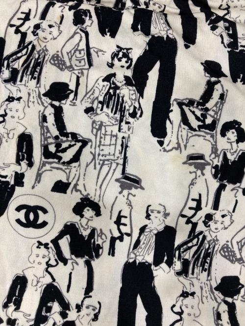 CHANEL（シャネル）CHANEL (シャネル) シルクスカート ホワイト サイズ:36の古着・服飾アイテム