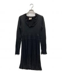 CHANEL（シャネル）の古着「シースルーワンピース」｜ブラック