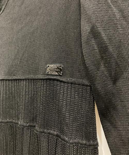 CHANEL（シャネル）CHANEL (シャネル) シースルーワンピース ブラック サイズ:38の古着・服飾アイテム
