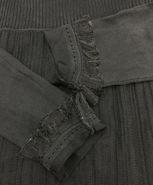 CHANEL（シャネル）CHANEL (シャネル) シースルーワンピース ブラック サイズ:38の古着・服飾アイテム
