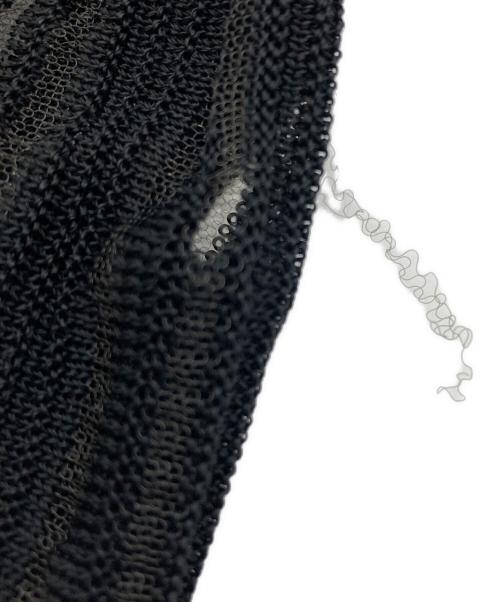 CHANEL（シャネル）CHANEL (シャネル) シースルーワンピース ブラック サイズ:38の古着・服飾アイテム