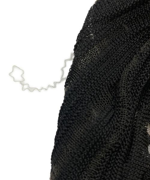 CHANEL（シャネル）CHANEL (シャネル) シースルーワンピース ブラック サイズ:38の古着・服飾アイテム
