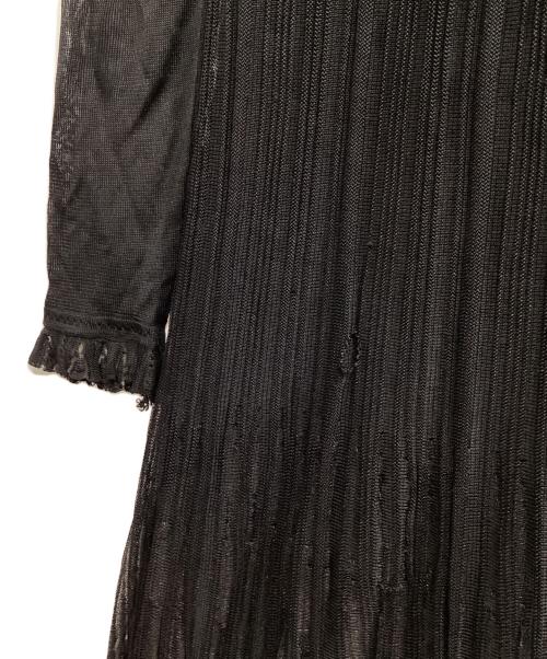 CHANEL（シャネル）CHANEL (シャネル) シースルーワンピース ブラック サイズ:38の古着・服飾アイテム
