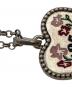 中古・古着 GUCCI (グッチ) BOSCO&ORSO ハート シルバー ネックレス：10000円