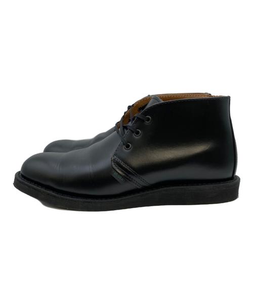 RED WING（レッドウィング）RED WING (レッドウィング) 9196 Postman Chukka/9196 ポストマン チャッカ ブラック サイズ:26cm / USM8 / UK7 / EU41の古着・服飾アイテム