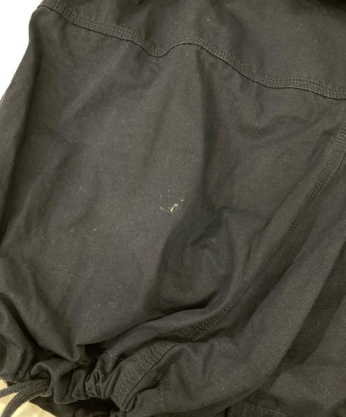 ANGLAN（アングラン）ANGLAN (アングラン) Backsatin Work Wide Overall ネイビー サイズ:FREEの古着・服飾アイテム