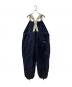 ANGLAN (アングラン) Backsatin Work Wide Overall ネイビー サイズ:FREE：8000円