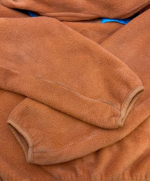 Patagonia（パタゴニア）Patagonia (パタゴニア) シンチラスナップTプルオーバー オレンジ サイズ:Ｌの古着・服飾アイテム
