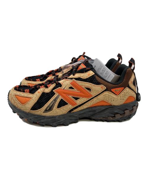 NEW BALANCE（ニューバランス）NEW BALANCE (ニューバランス) ML610TJ1　ローカットスニーカー ベージュ×オレンジ サイズ:27.5cm/US9.5/UK9/EU43 未使用品の古着・服飾アイテム