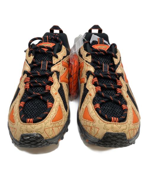 NEW BALANCE（ニューバランス）NEW BALANCE (ニューバランス) ML610TJ1　ローカットスニーカー ベージュ×オレンジ サイズ:27.5cm/US9.5/UK9/EU43 未使用品の古着・服飾アイテム