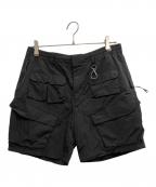 KITHキス）の古着「Dupont Cargo Pocket Short」｜ブラック