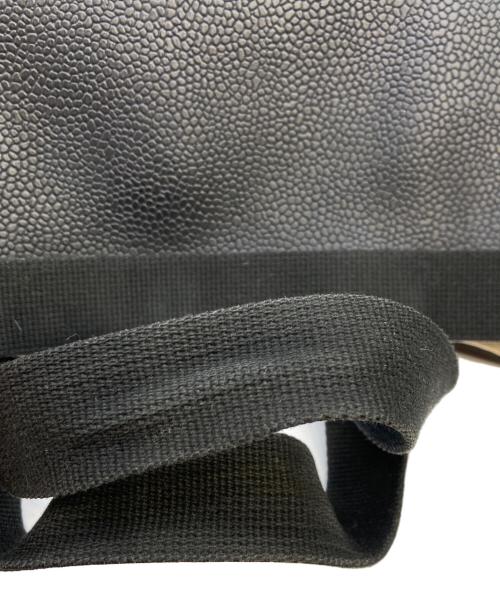 Herve Chapelier（エルベシャプリエ）Herve Chapelier (エルベシャプリエ) コーテッドキャンバススクエアトート ブラック/ノワール×ノワールの古着・服飾アイテム