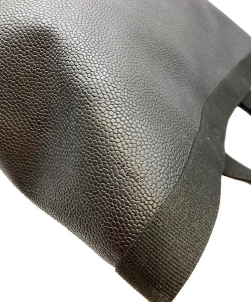 Herve Chapelier（エルベシャプリエ）Herve Chapelier (エルベシャプリエ) コーテッドキャンバススクエアトート ブラック/ノワール×ノワールの古着・服飾アイテム