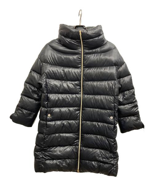 HERNO（ヘルノ）HERNO (ヘルノ) MATILDE ダウンコート ブラック サイズ:38の古着・服飾アイテム