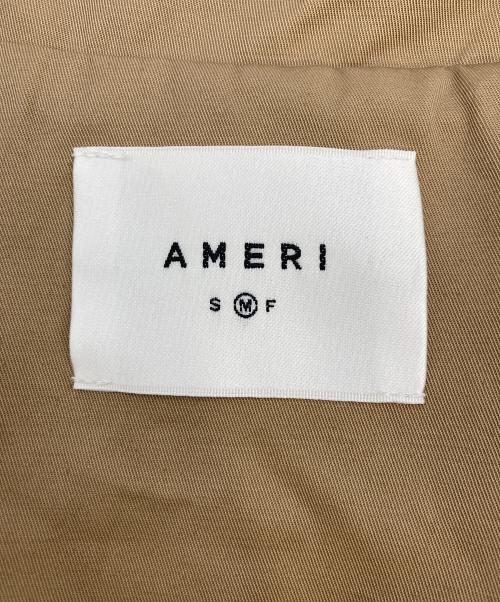 Ameri（アメリ）Ameri (アメリ) サリーレイヤードシアートレンチコート ベージュ サイズ:Mの古着・服飾アイテム
