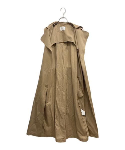 Ameri（アメリ）Ameri (アメリ) サリーレイヤードシアートレンチコート ベージュ サイズ:Mの古着・服飾アイテム